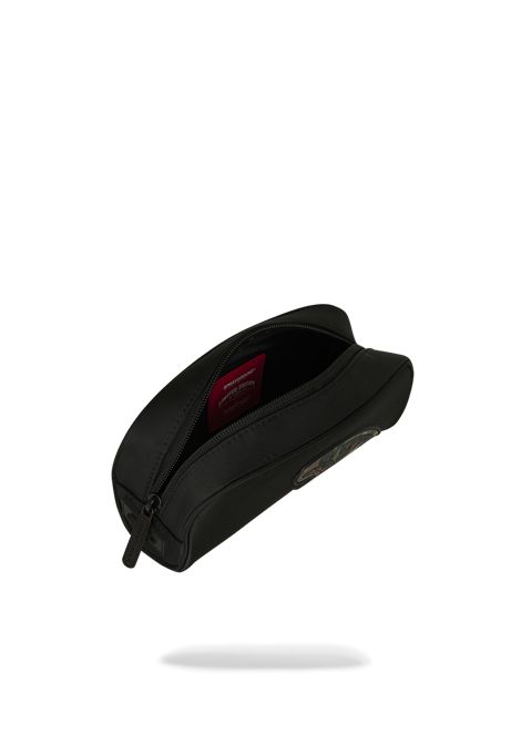 Astuccio con stampa SPRAYGROUND | 910B9337NSZSHARK CENTRAL BLACK NYLON CAMO